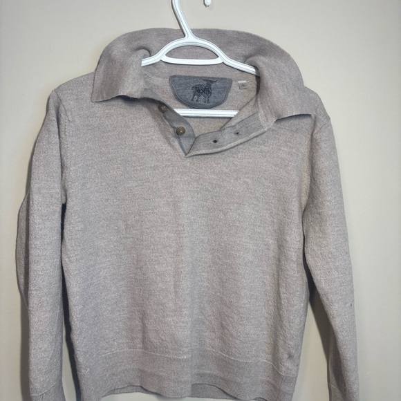 Raffi Other - Raffi Grey 100% Extra Fine Merino Wool Bronson Sweater  Size L-M